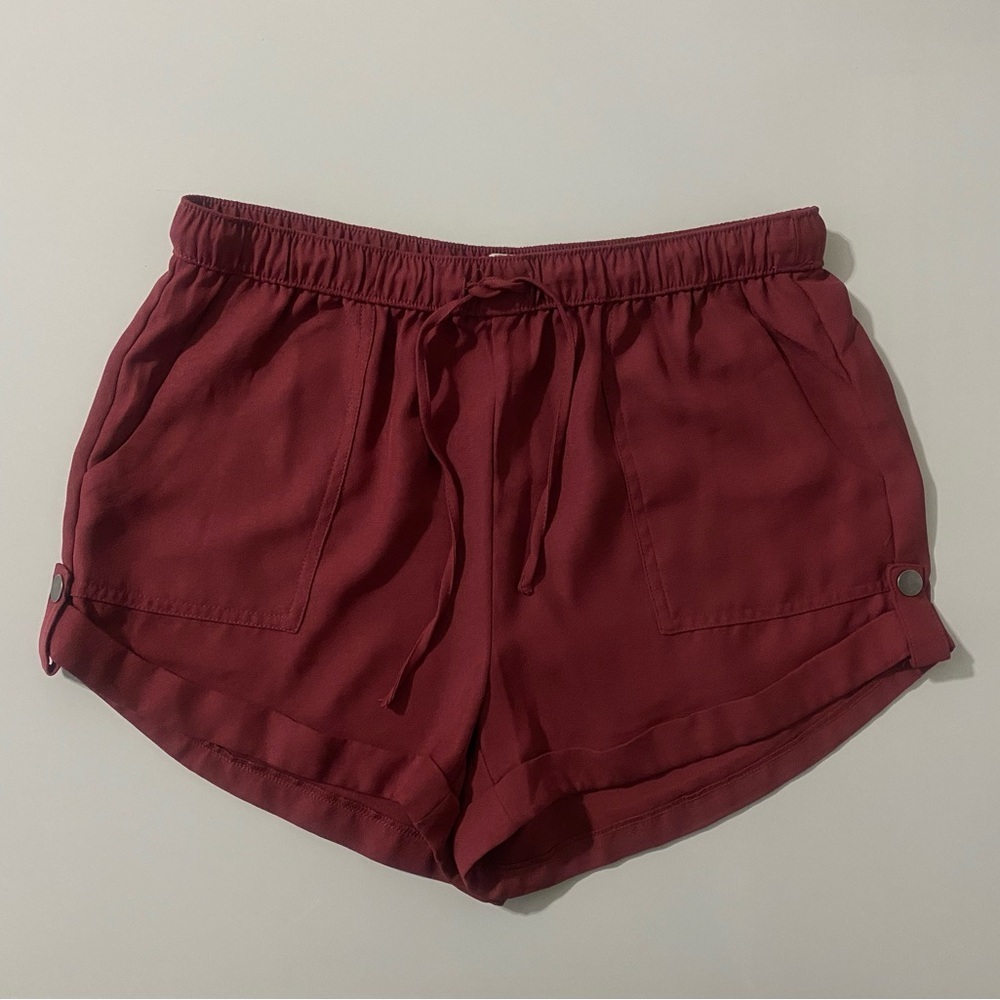 Abercrombie & fitch Women's Burgundy Shorts